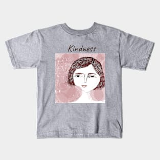 Kindness gentle girl Kids T-Shirt